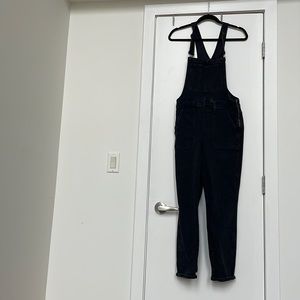 Madewell Black Denim Overalls